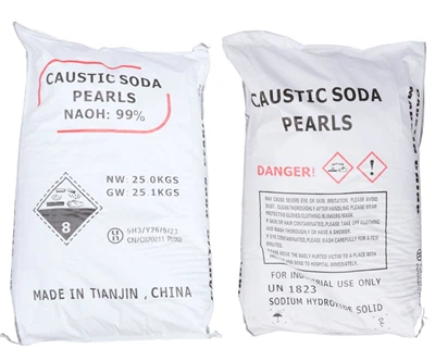 Caustic Soda Pearl 25kg Naoh Flakes